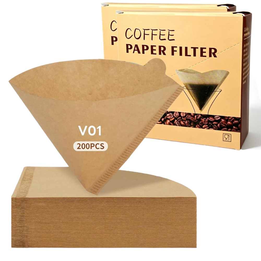 Coffee Equipment Distributor - Filtros de Café em Cone, Pacote