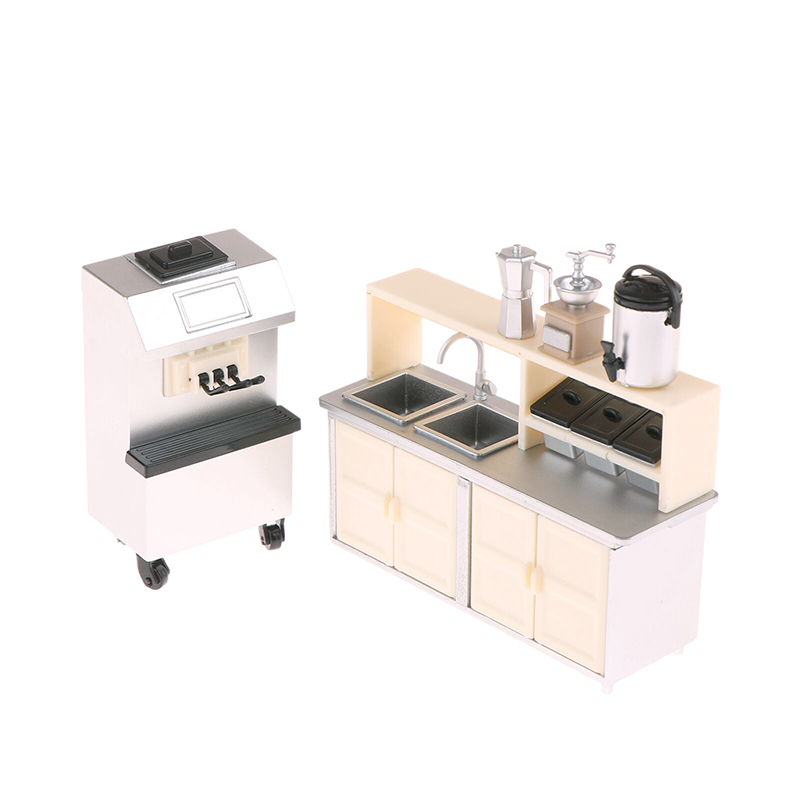 1:12 casa de bonecas em miniat - Coffee Equipment Grinder avaliação e preço